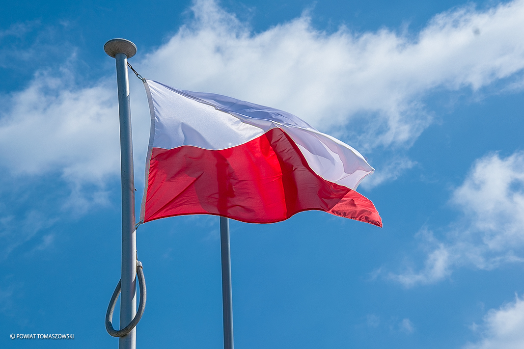 Dzień Flagi Rzeczypospolitej Polskiej w Tomaszowie Maz. 