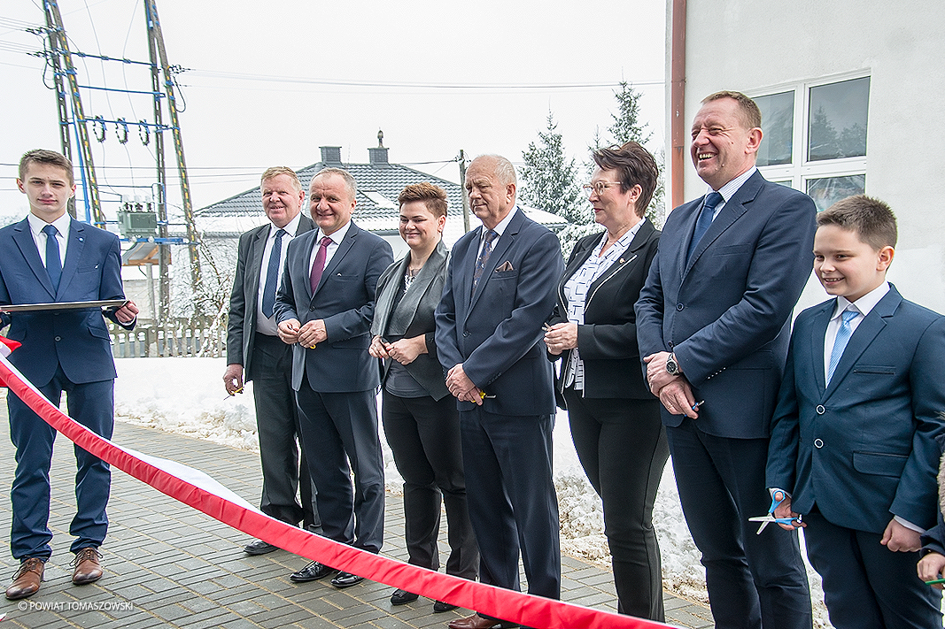 Otwarcie nowego budynku Szkoły Podstawowej w Budziszewicach