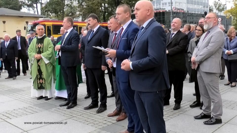 Na zdjęciu: uczestnicy obchodów 40-lecia utworzenia NSZZ Solidarność Rolników Indywidualnych Województwa Łódzkiego, które odbyły się w Łodzi, w niedzielę, 26 września 2021 roku