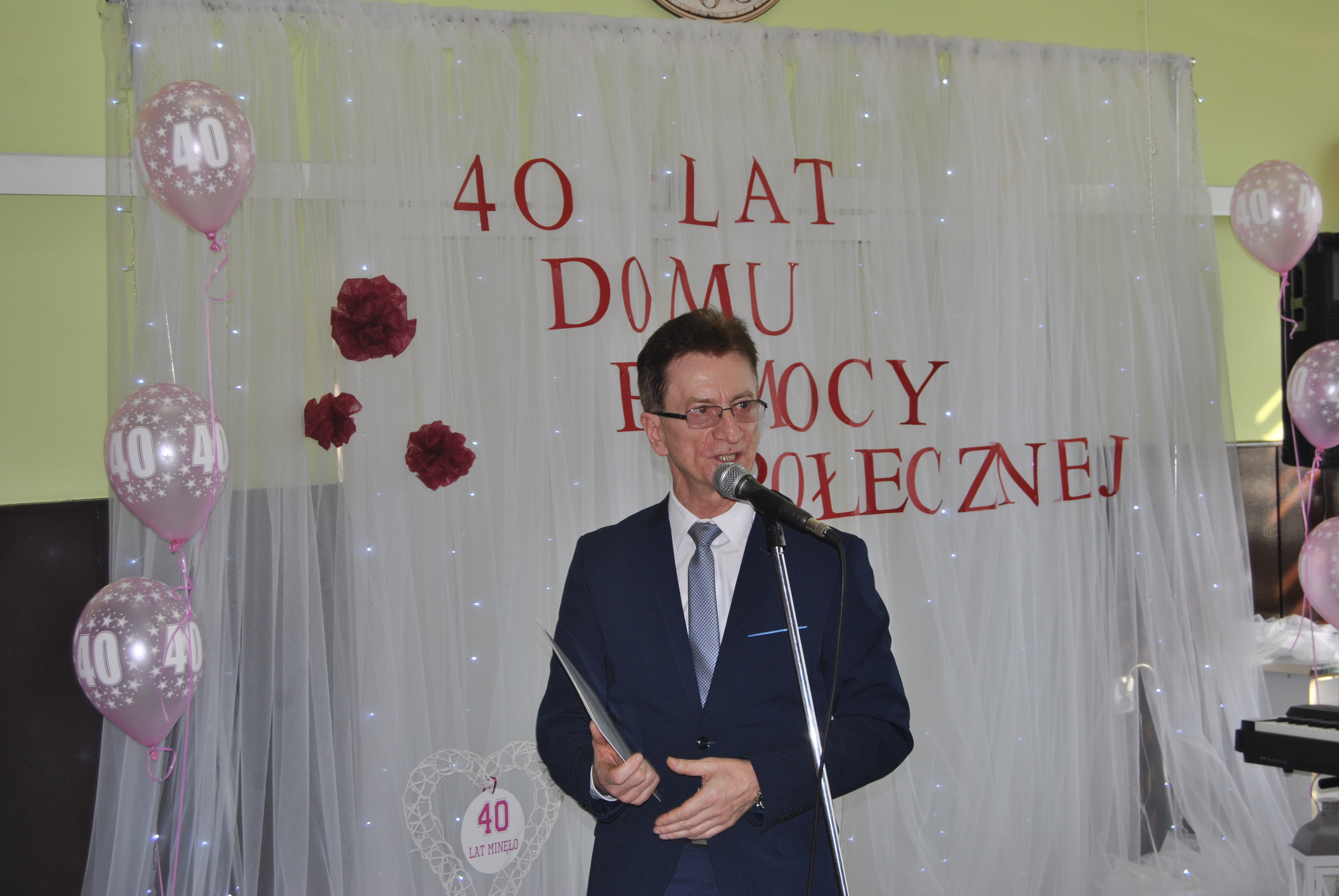 Uroczyste spotkanie z okazji 40-lecia istnienia DPS nr 2