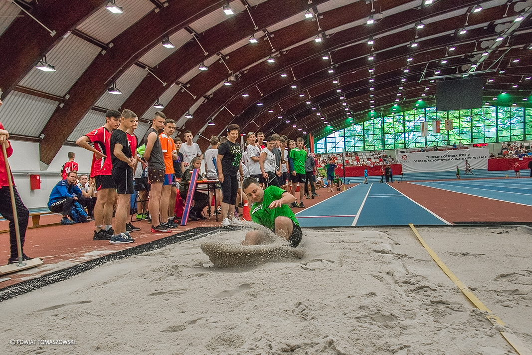 I Olimpiada Powiatu Tomaszowskiego Dzieci i Młodzieży Szkolnej w Lekkiej Atletyce Spała 2019