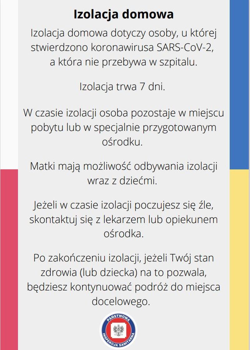 Na zdjęciu: zalecenia zdrowotne dla osób przybywających z Ukrainy Na zdjęciu: zalecenia zdrowotne dla osób przybywających z Ukrainy