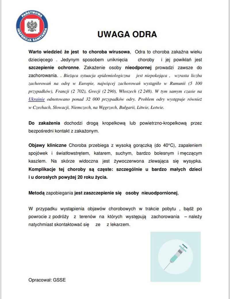 Na zdjęciu: zalecenia zdrowotne dla osób przybywających z Ukrainy Na zdjęciu: zalecenia zdrowotne dla osób przybywających z Ukrainy
