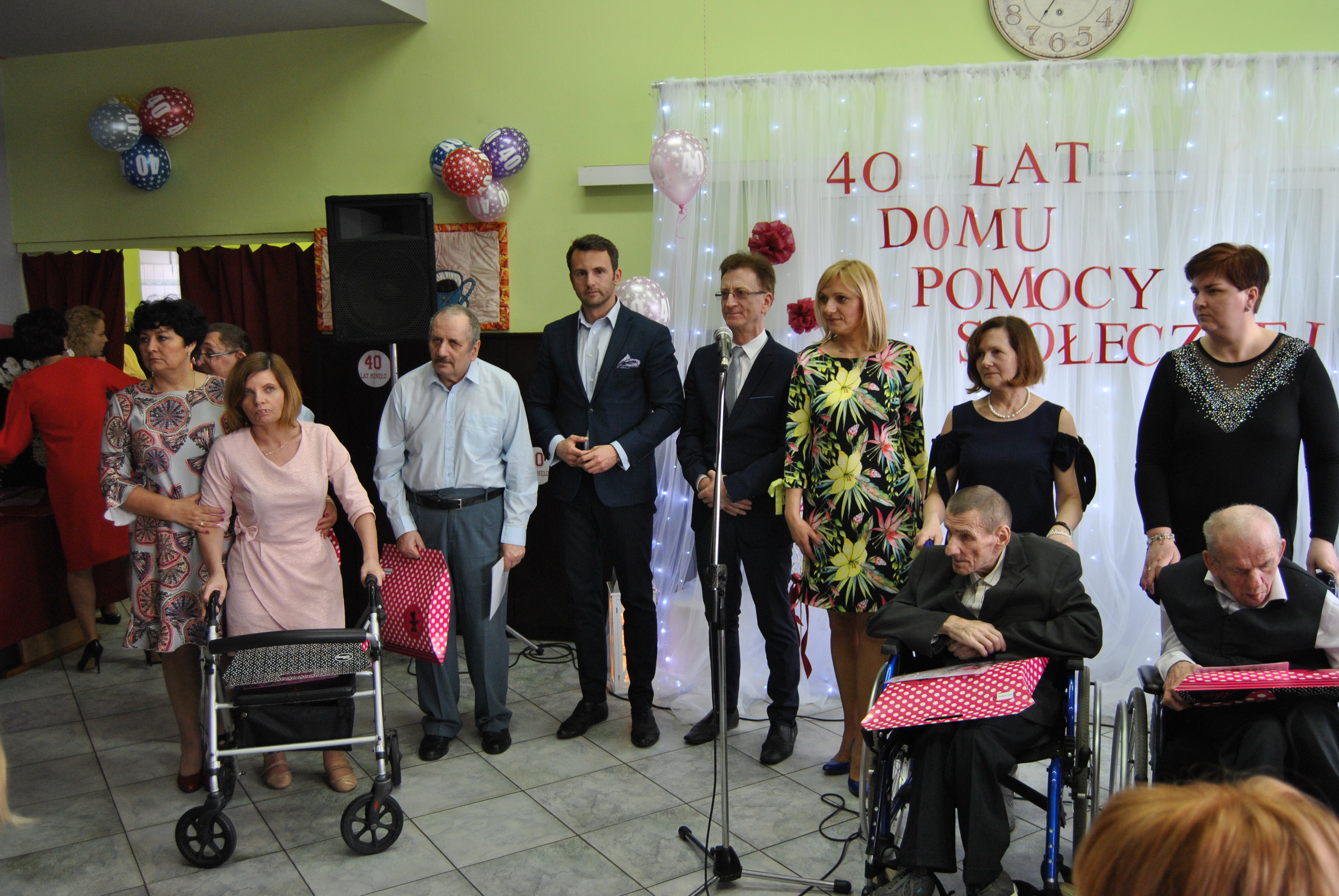 Uroczyste spotkanie z okazji 40-lecia istnienia DPS nr 2