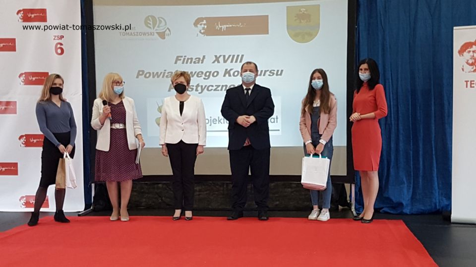 Na zdjęciu: Gala finałowa XVIII edycji Powiatowego Konkursu „Zaprojektuj swój świat” organizowanego co roku dla uczniów szkół podstawowych przez Zespół Szkół Ponadpodstawowych nr 6 im. Stanisława Wyspiańskiego w Tomaszowie Mazowieckim