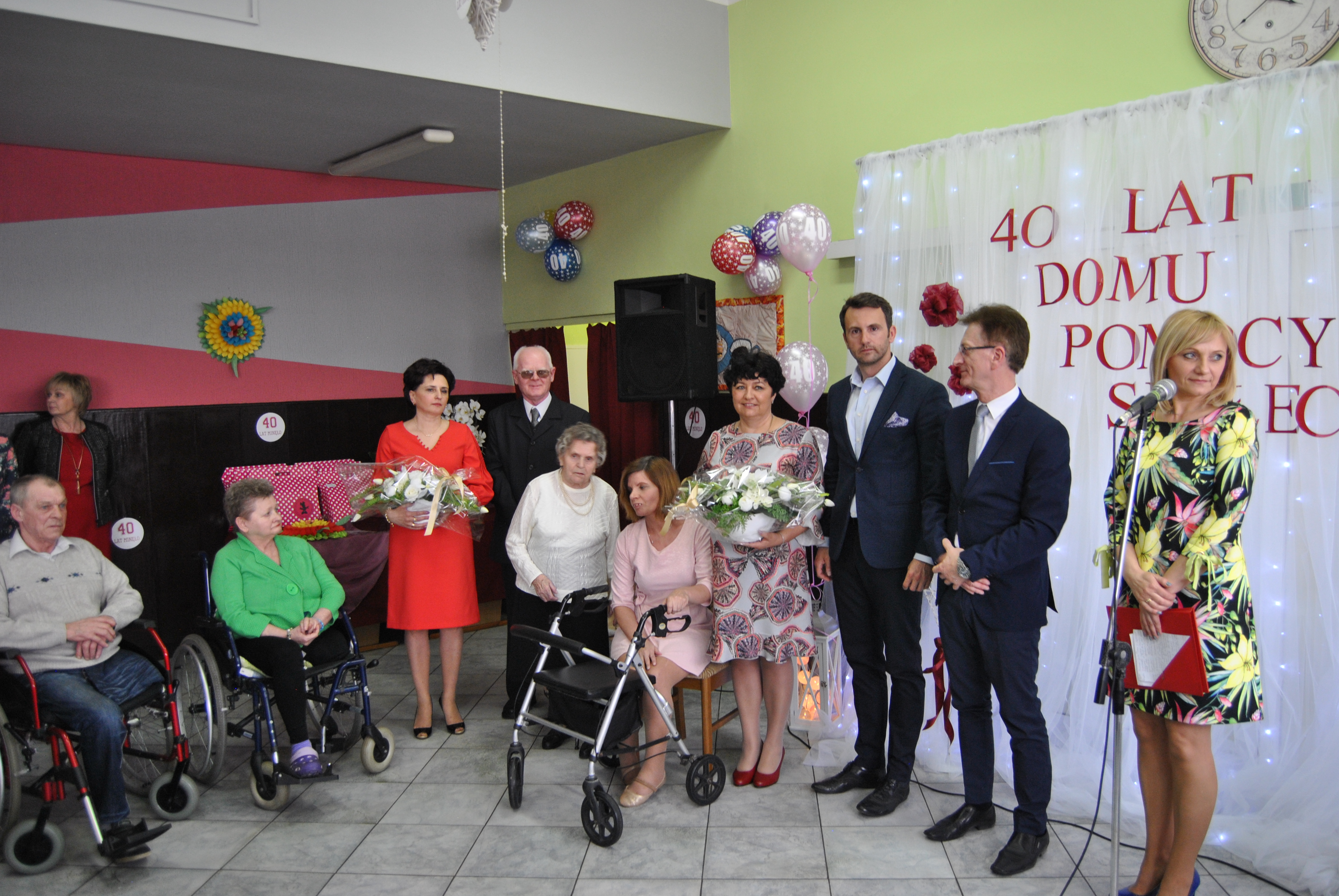 Uroczyste spotkanie z okazji 40-lecia istnienia DPS nr 2