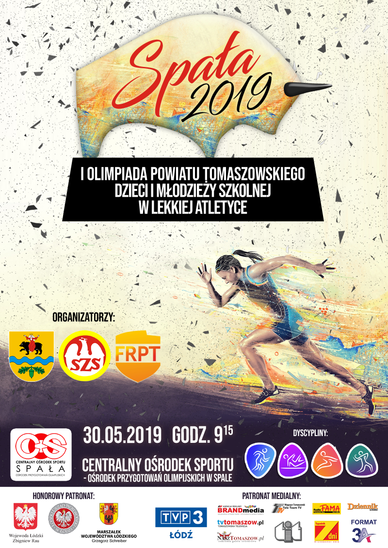 I Olimpiada Powiatu Tomaszowskiego Dzieci i Młodzieży Szkolnej w Lekkiej Atletyce