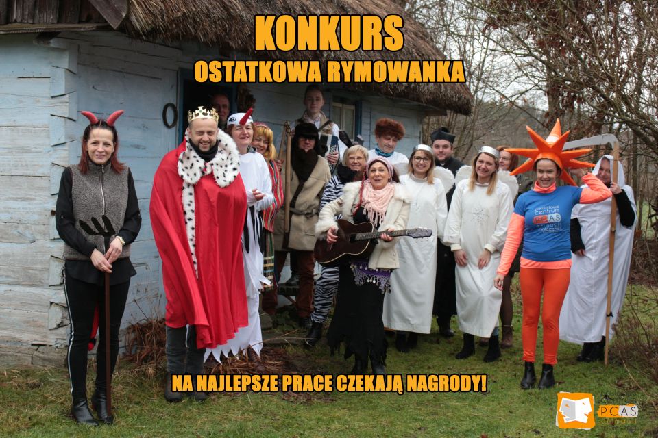 Konkurs na rymowankę ostatkową w PCAS-ie