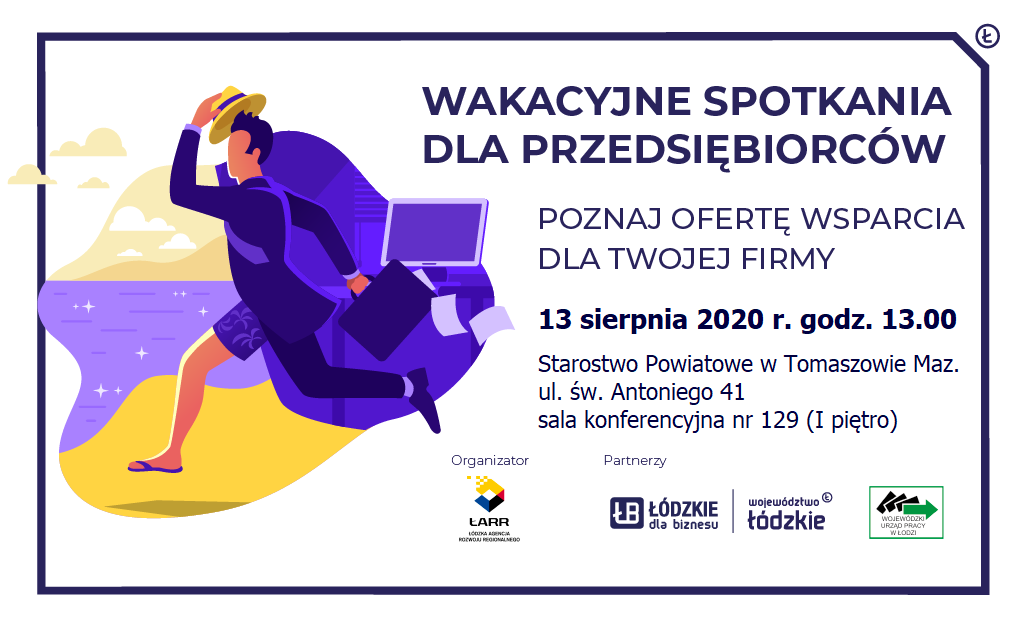 „Wsparcie dla firm z województwa łódzkiego” – spotkanie informacyjne