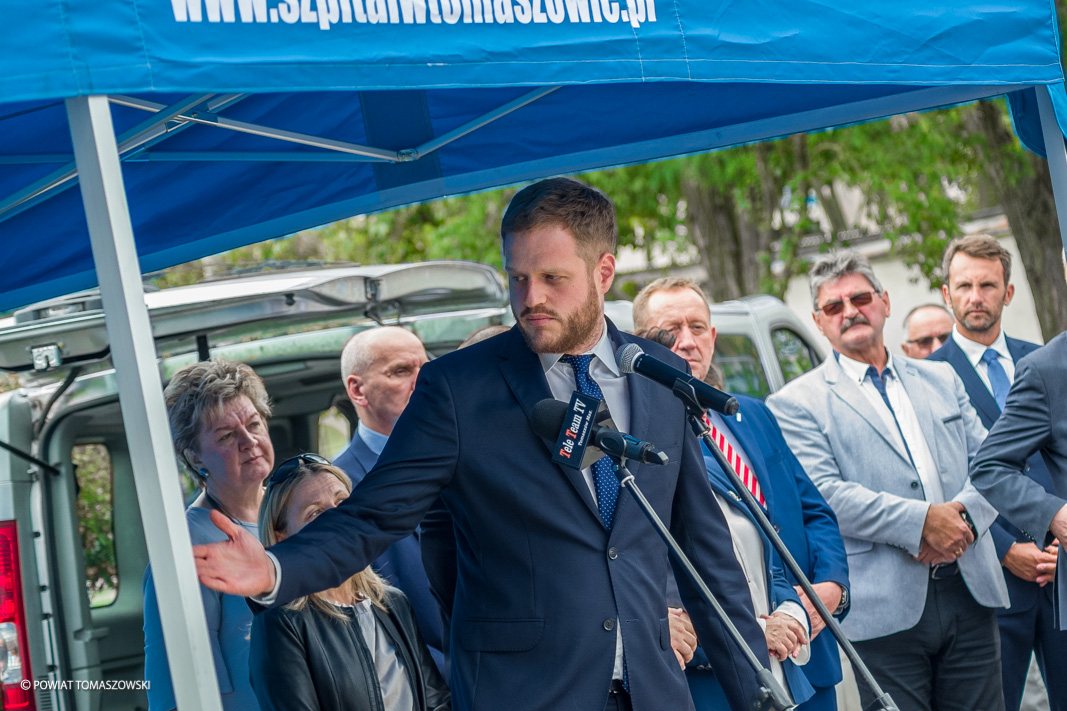 Uroczyste podpisanie umowy dot. dofinansowania TCZ - konferencja prasowa 