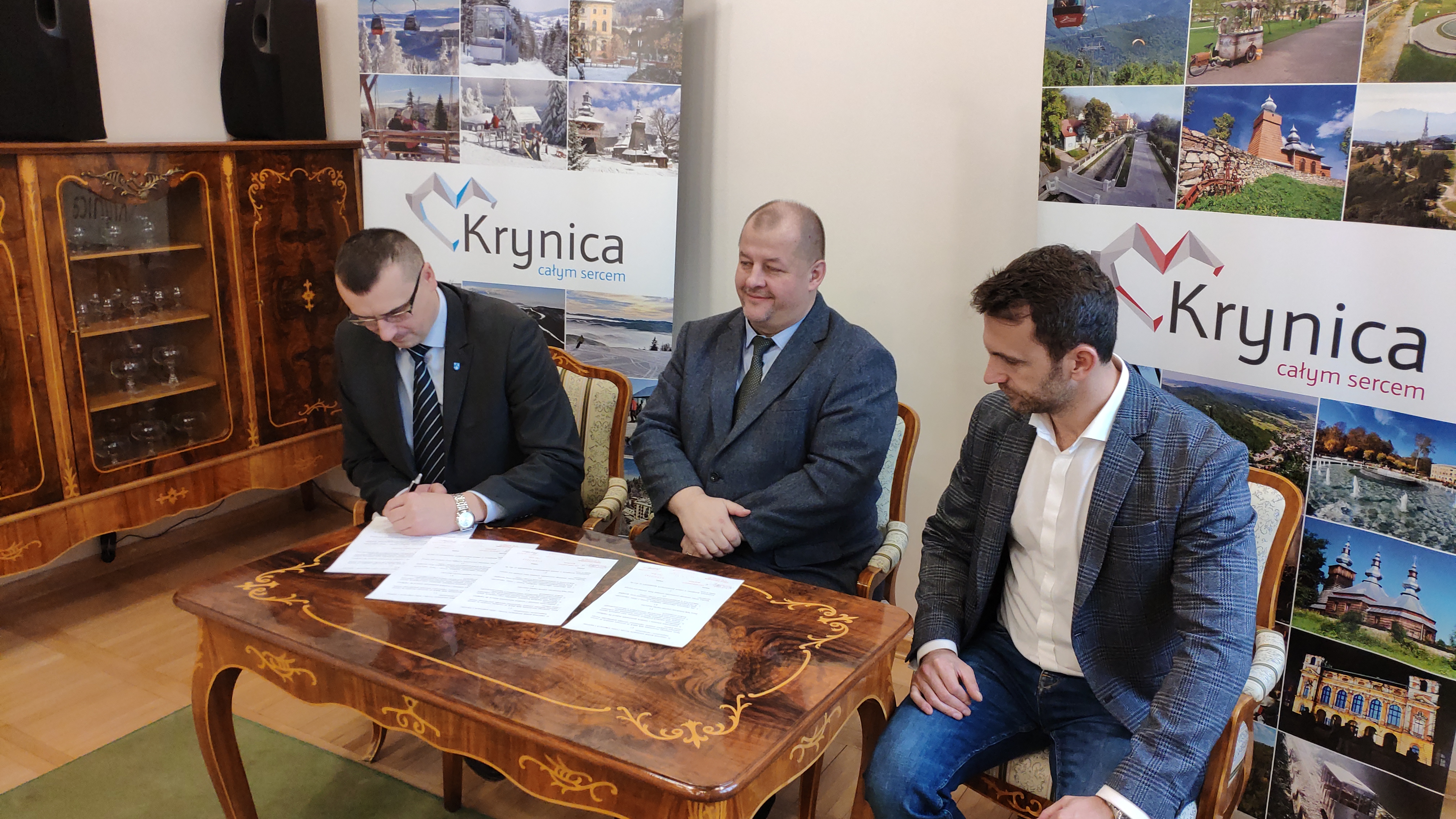 Krynica-Zdrój i Powiat Tomaszowski - porozumienie o współpracy 