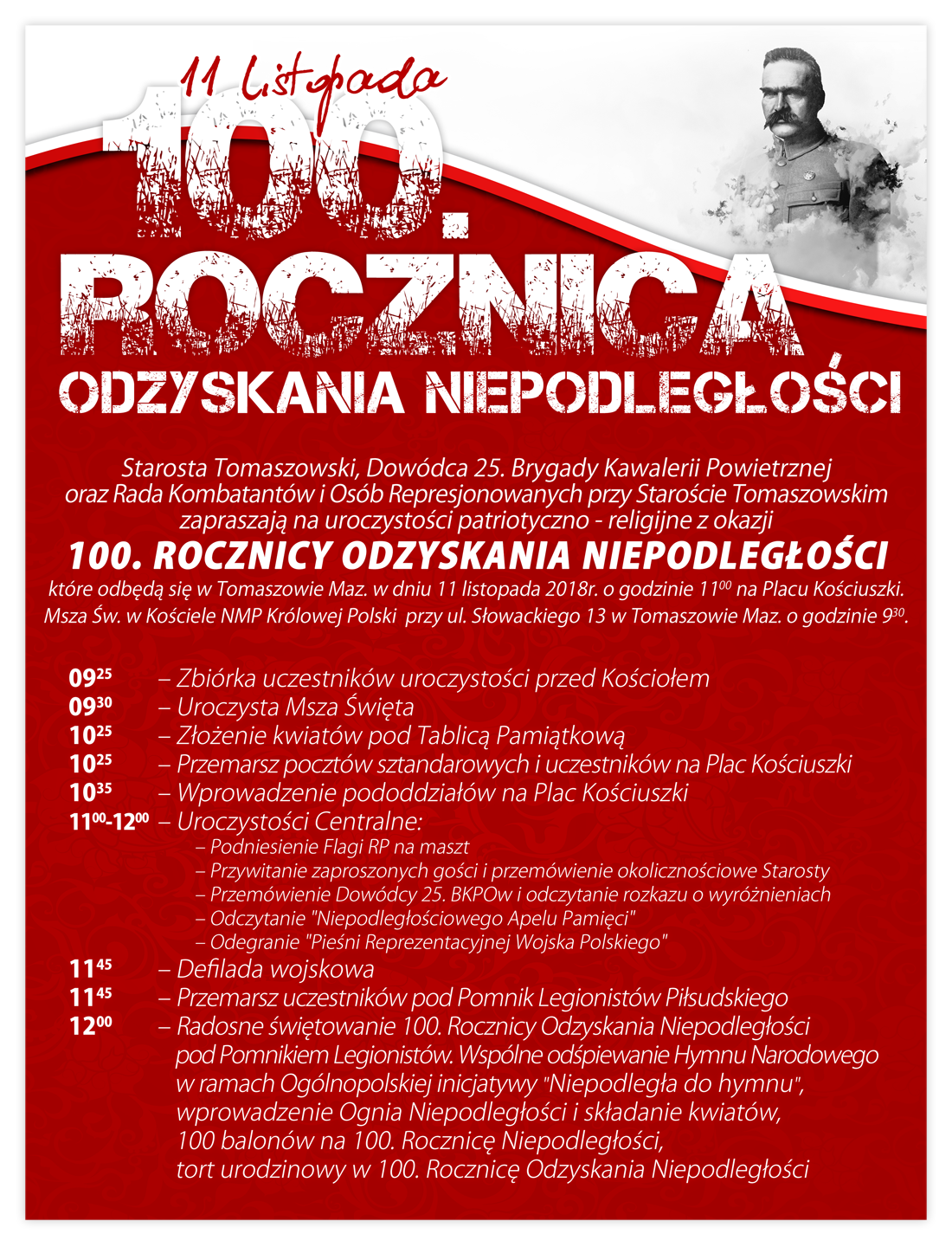Obchody 100. Rocznicy Odzyskania Niepodległości