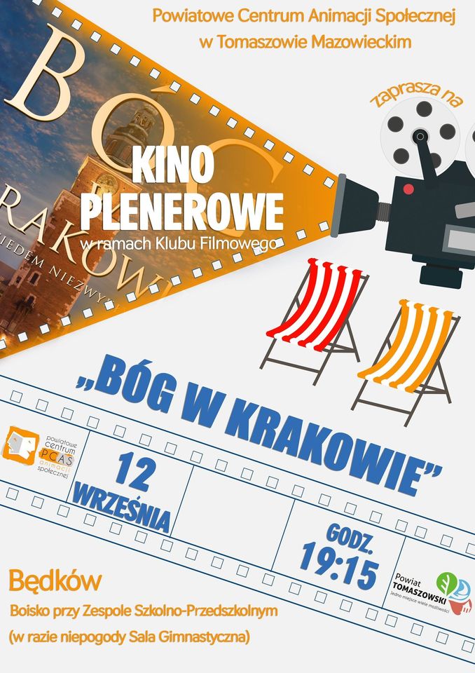 Zaproszenie na seans filmowy do Będkowa