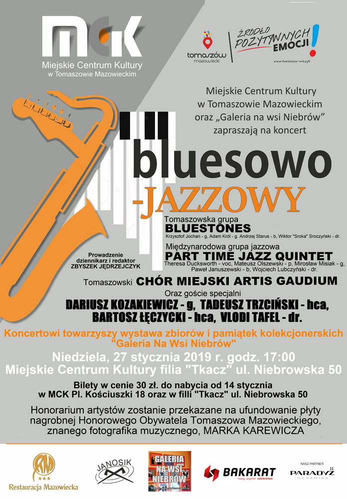 Koncert bluesowo - jazzowy