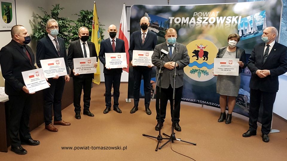 Ponad 13 milionów złotych dla powiatu tomaszowskiego z Rządowego Funduszu Inwestycji Lokalnych