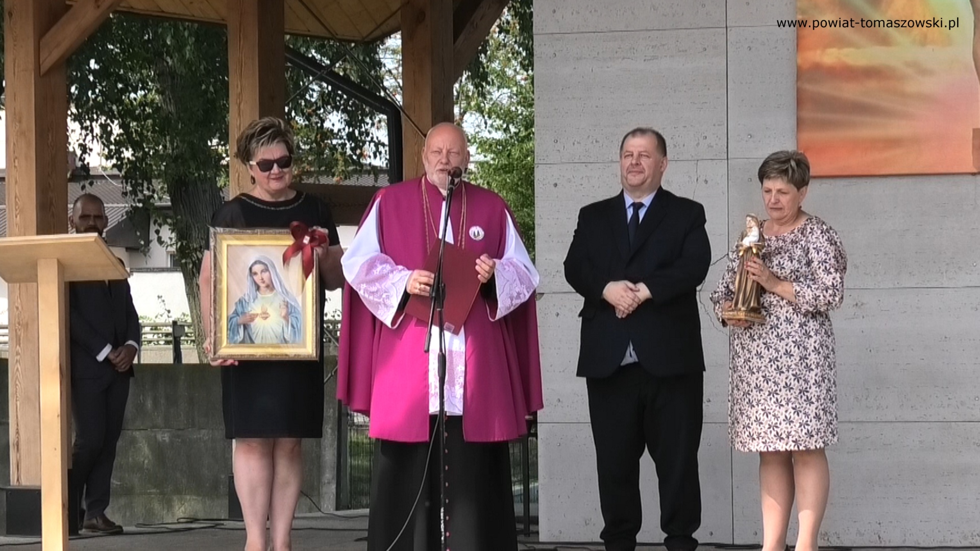 Dożynki gminno-parafialne w Lubochni