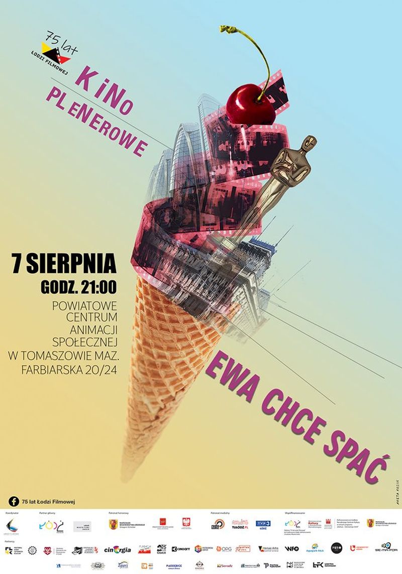Powiatowe Centrum Animacji Społecznej zaprasza do Kina plenerowego na film „Ewa chce spać”
