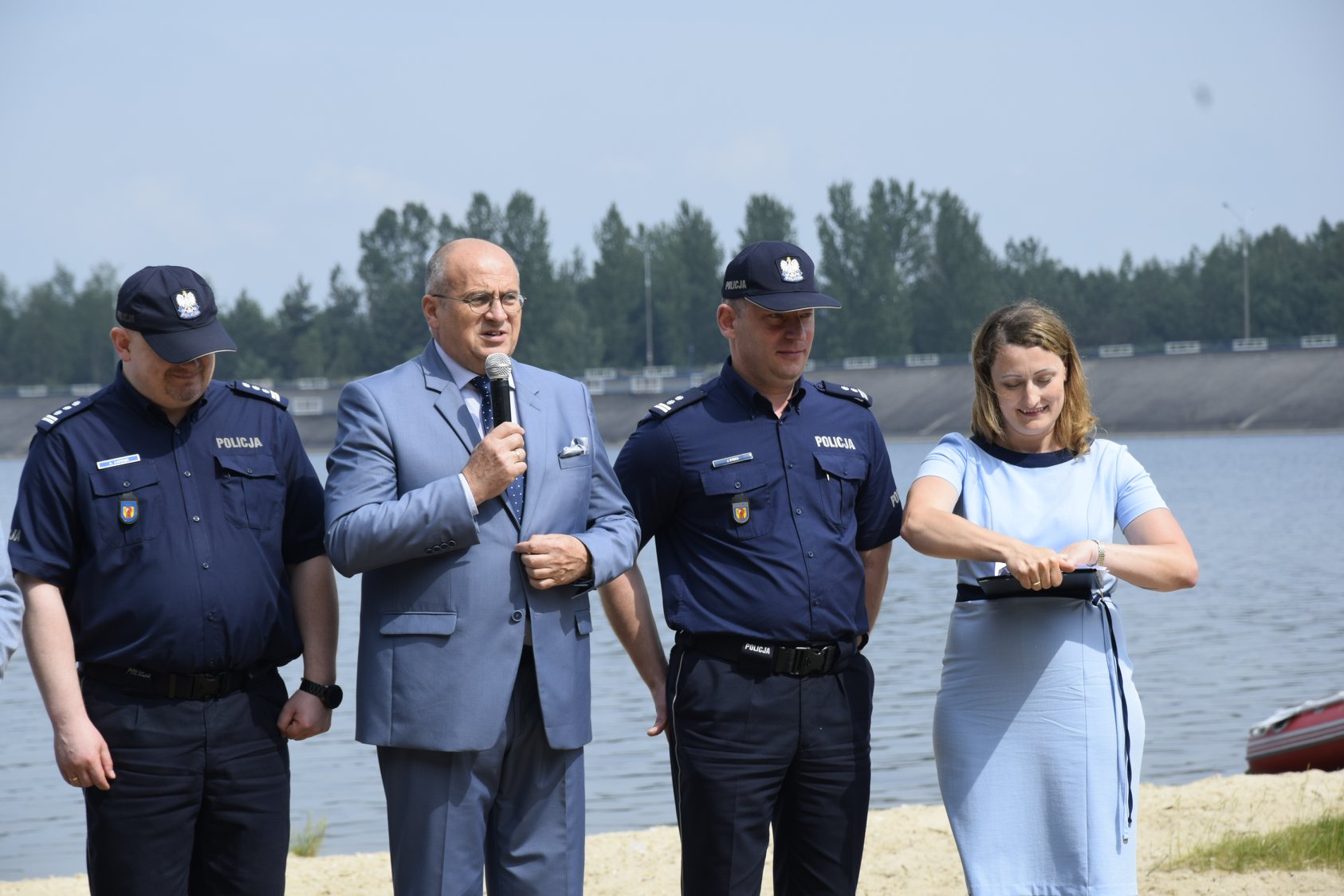 Wyjazdowe posiedzenie Wojewódzkiego Zespołu Zarządzania Kryzysowego pn. Bezpieczne wakacje"