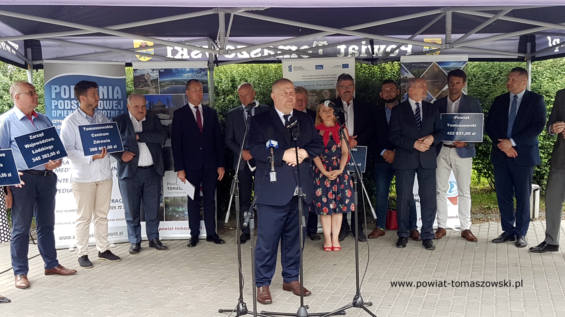 Konferencja prasowa dotycząca pandemii COVID -19