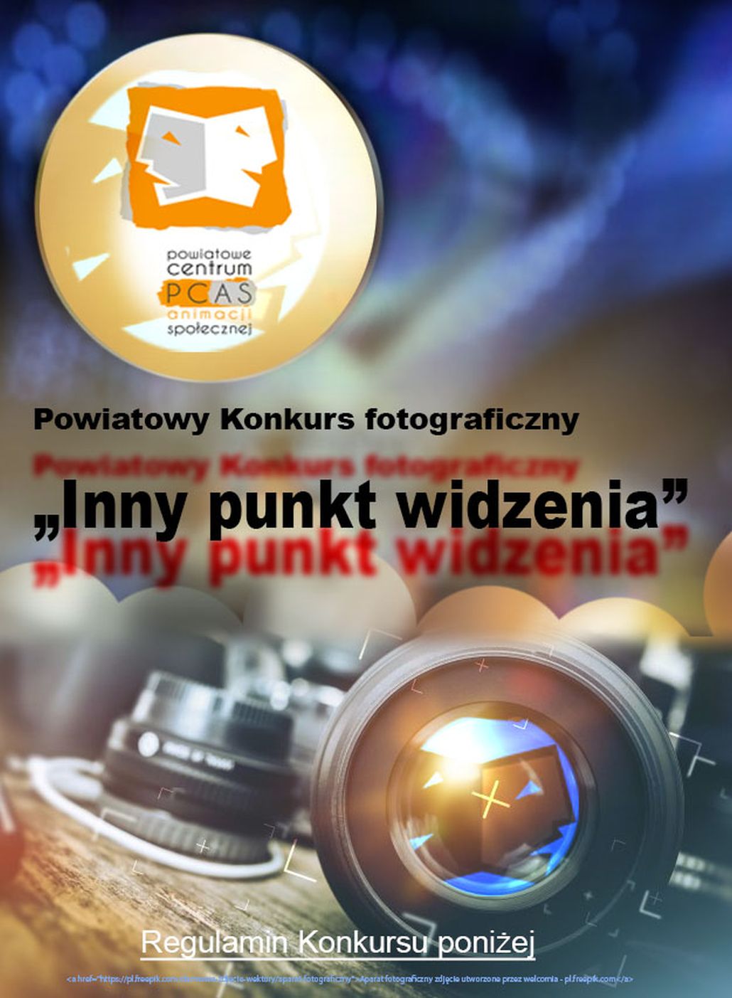Powiatowe Centrum Animacji Społecznej zaprasza do udziału w konkursie fotograficznym