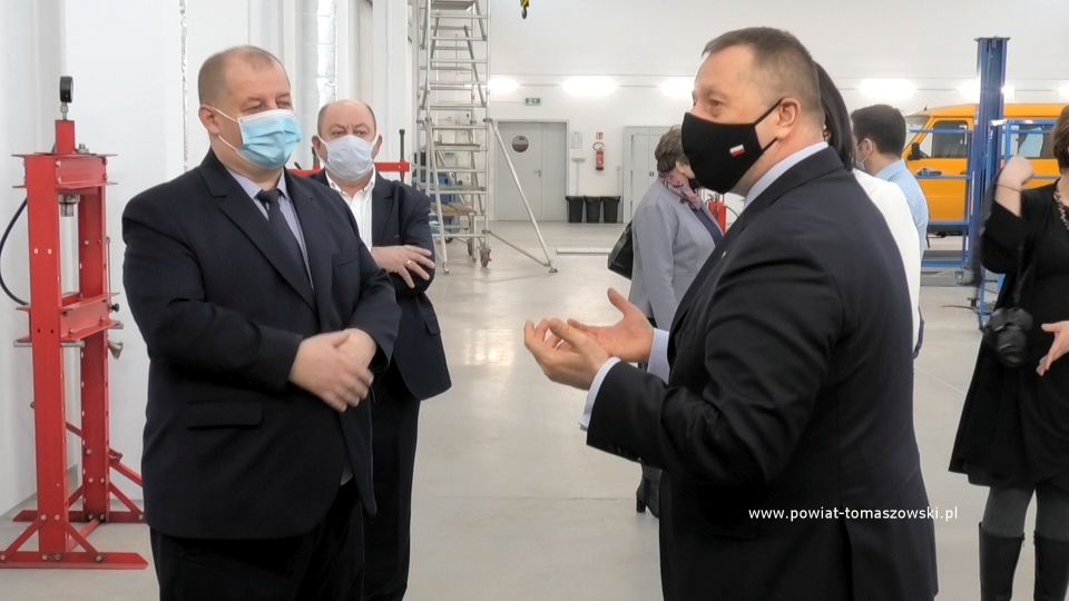 Łódzki Kurator Oświaty – Waldemar Flajszer z wizytą w Centrum Kształcenia Praktycznego przy ZSP nr 3