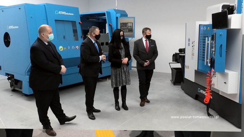 Łódzki Kurator Oświaty – Waldemar Flajszer z wizytą w Centrum Kształcenia Praktycznego przy ZSP nr 3