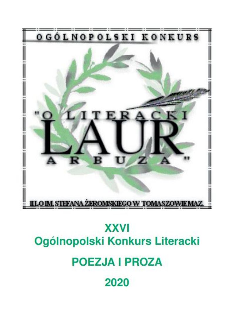 XXVI Ogólnopolski Konkurs "O Literacki Laur Arbuza" rozstrzygnięty