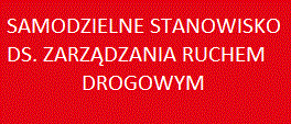 Samodzielne stanowisko ds. zarządzania ruchem drogowym