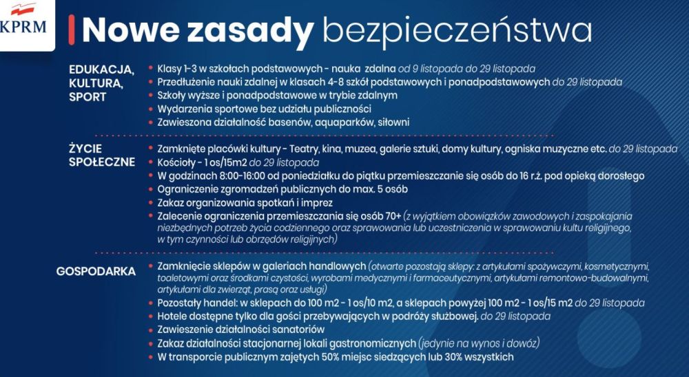  Nowe zasady bezpieczeństwa: