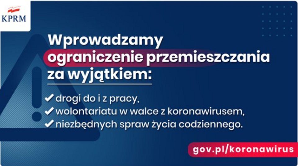 Zakaz przemieszczania się
