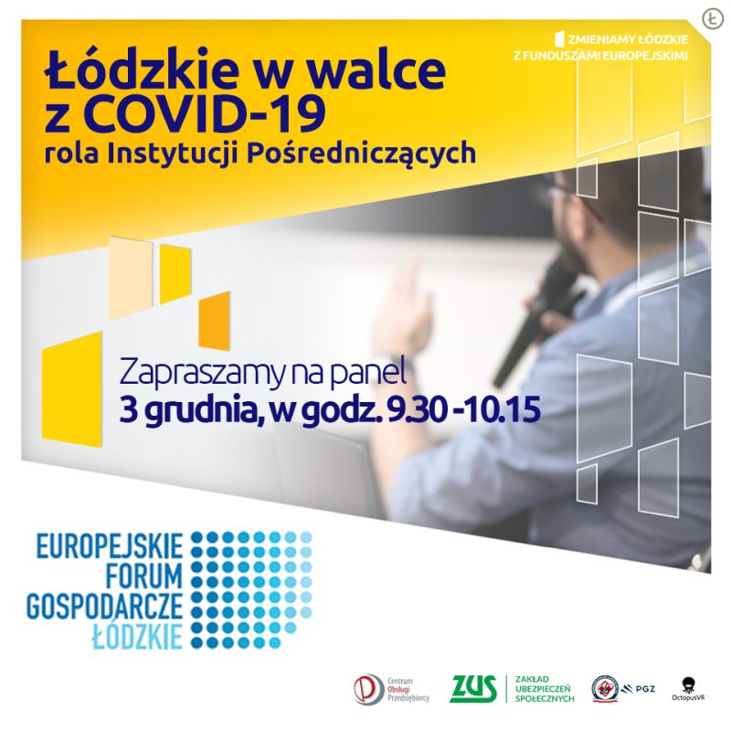 ZUS zaprasza do udziału w Panelu dyskusyjnym  z udziałem Członka Zarządu ZUS