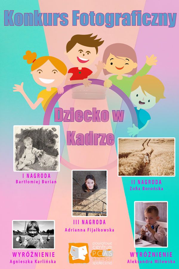 Rozstrzygnięcie konkursu Dziecko w kadrze