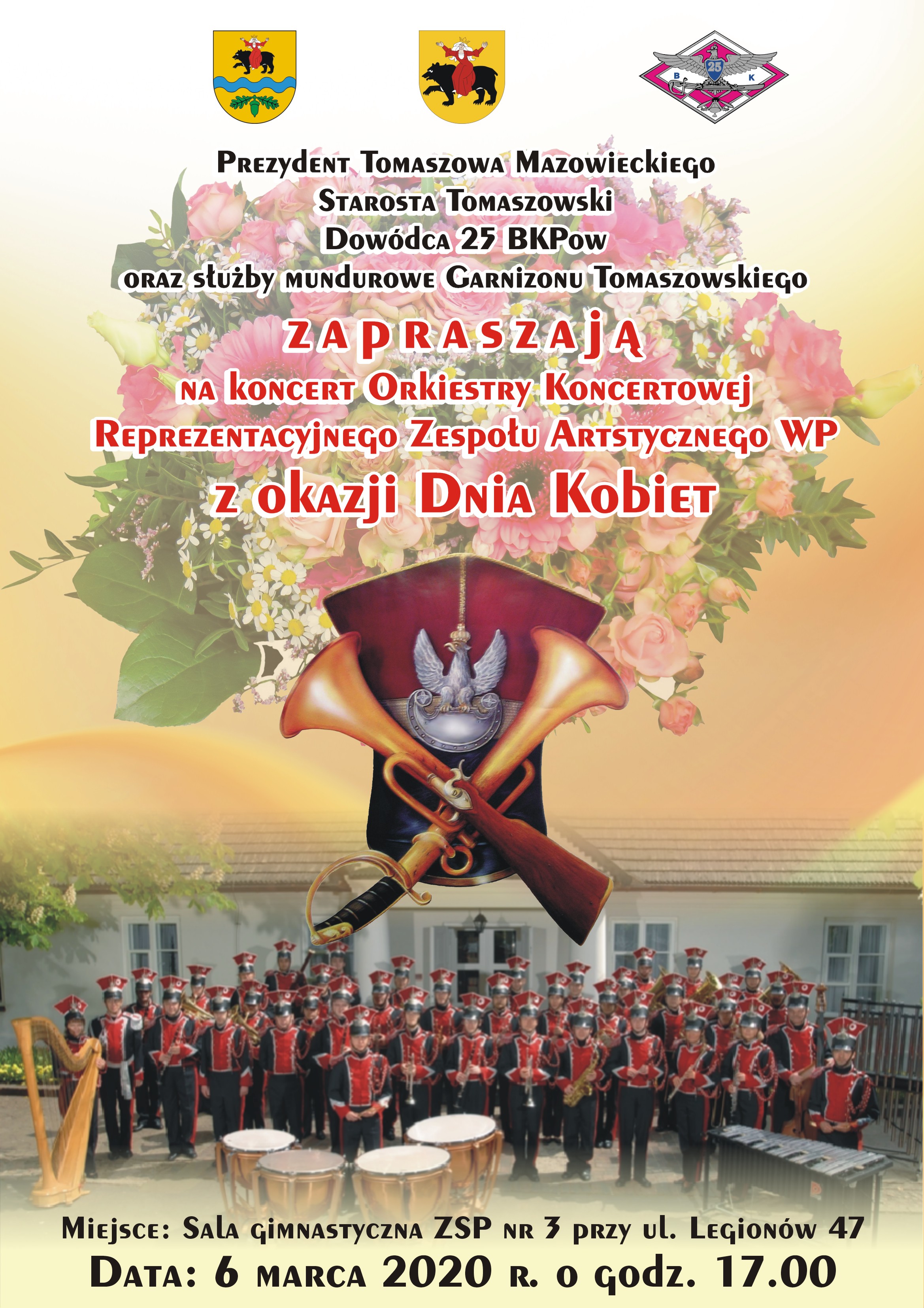 Koncert Orkiestry Koncertowej Reprezentacyjnego Zespołu Artystycznego WP z okazji Dnia Kobiet