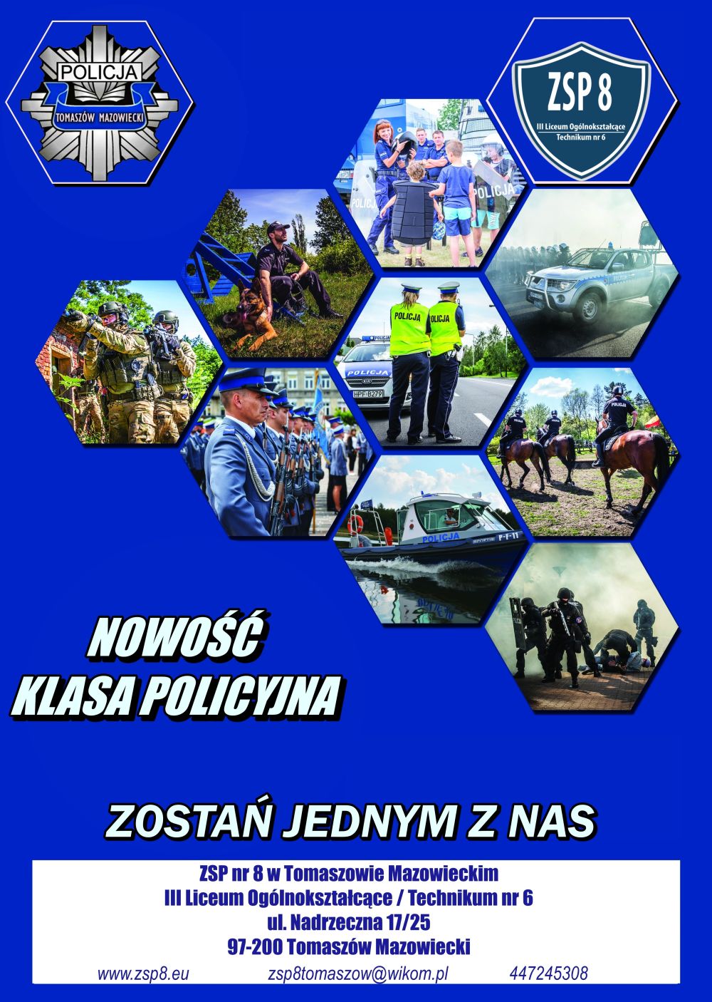ZSP nr 8 zaprasza absolwentów szkół podstawowych do kontynuowania nauki w roku szkolnym 2020/2021