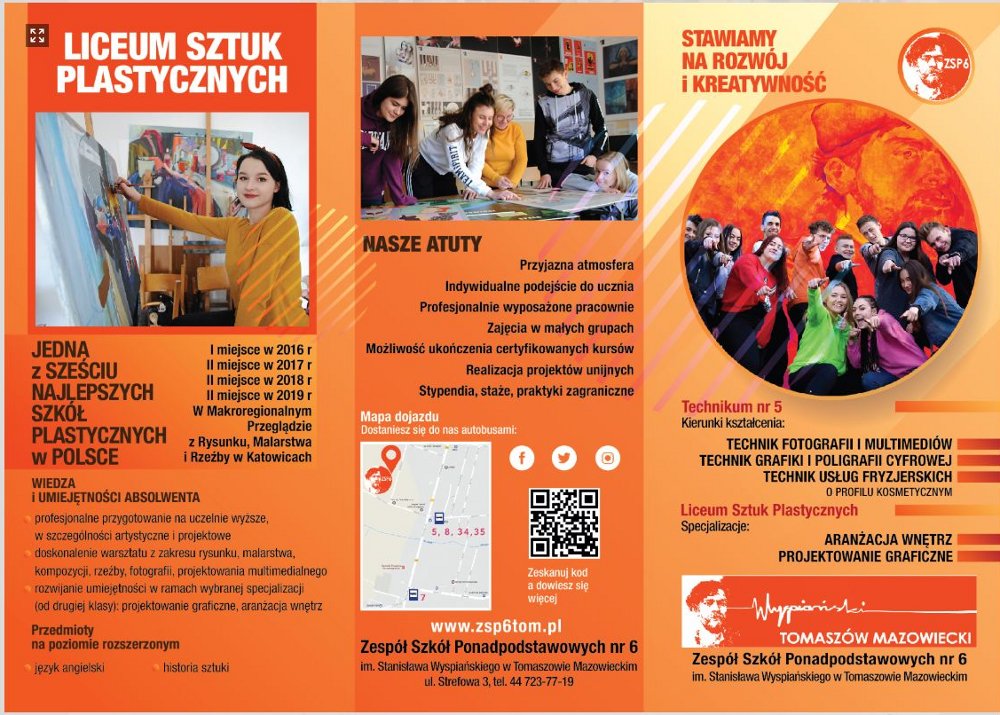 ZSP nr 6 zaprasza absolwentów szkół podstawowych do kontynuowania nauki w roku szkolnym 2020/2021 ZSP nr 6 zaprasza absolwentów szkół podstawowych do kontynuowania nauki w roku szkolnym 2020/2021