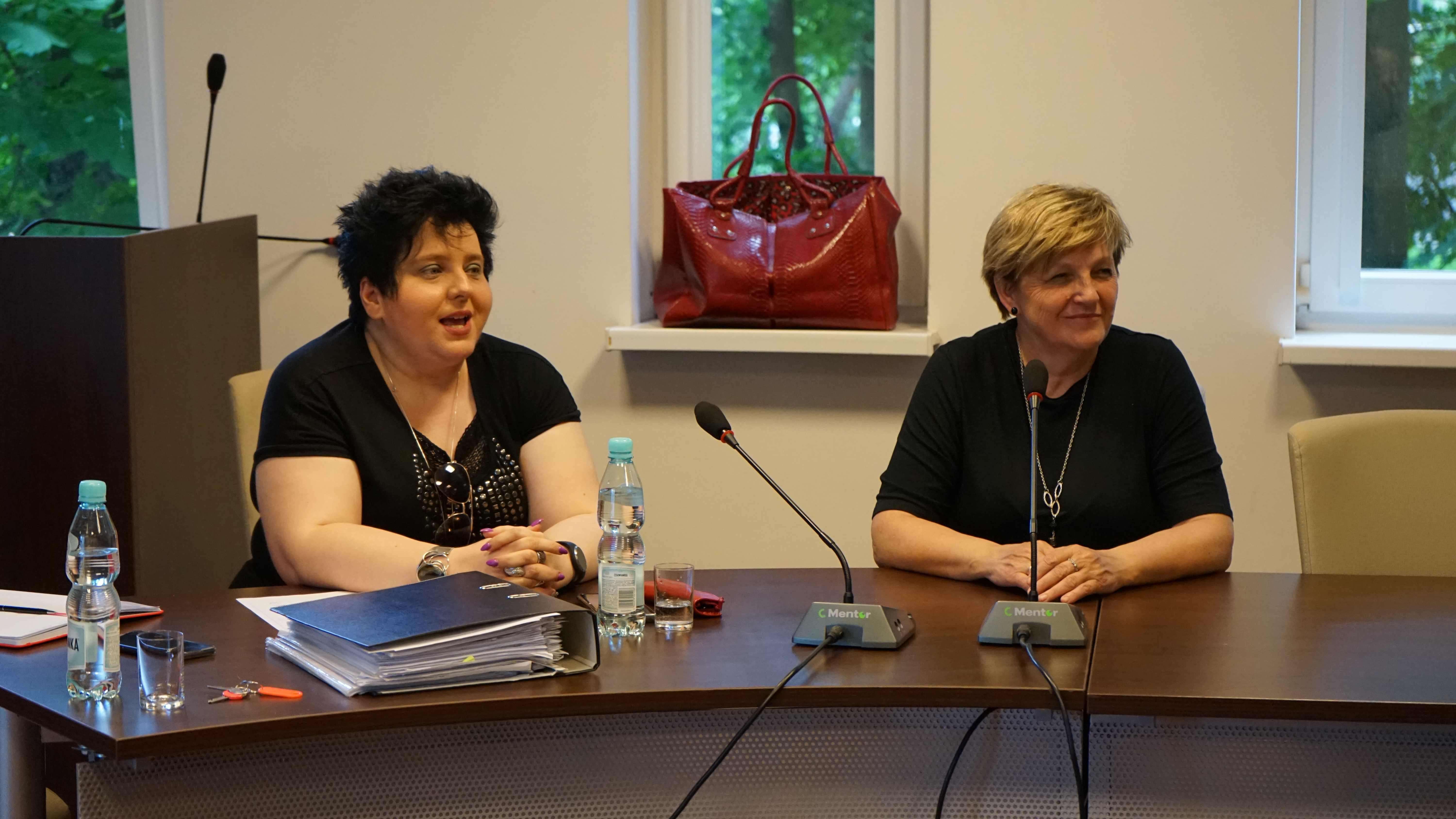 Przewodnicząca Rady Renata Kasiewicz i członek Rady Elzbieta Łojszczyk