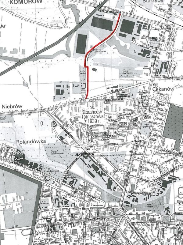 Ścieżka rowerowa na ul. Milenijnej - 1,3 km