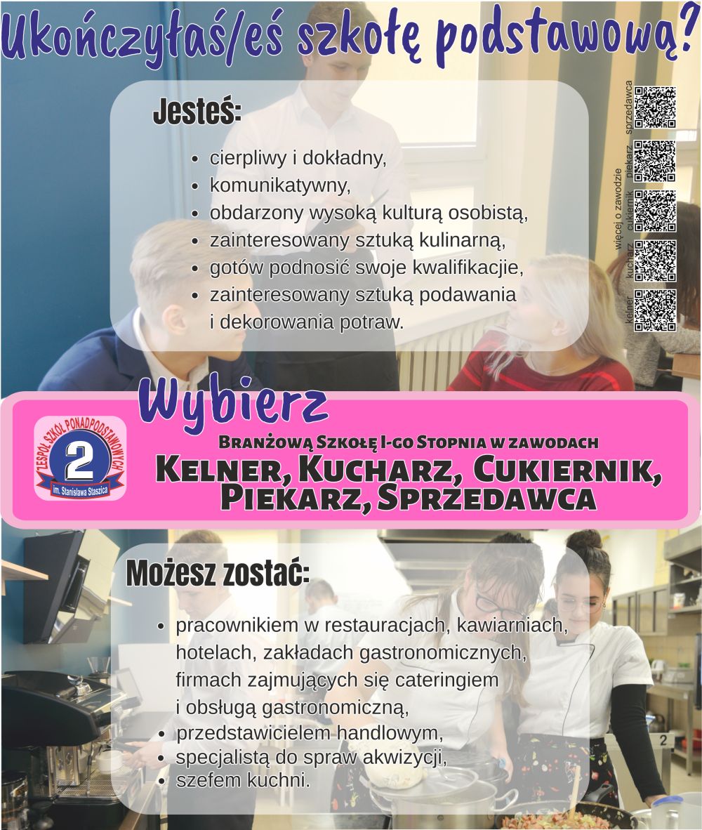 ZSP nr 2 zaprasza absolwentów szkół podstawowych do kontynuowania nauki w roku szkolnym 2020/2021
